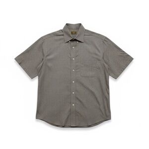 Roundtree & Yorke Gray Button Up Shirt